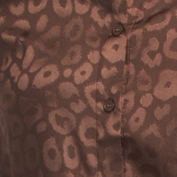 LIV LOS ANGELES Animal Print Blouse - Picture 3 of 3